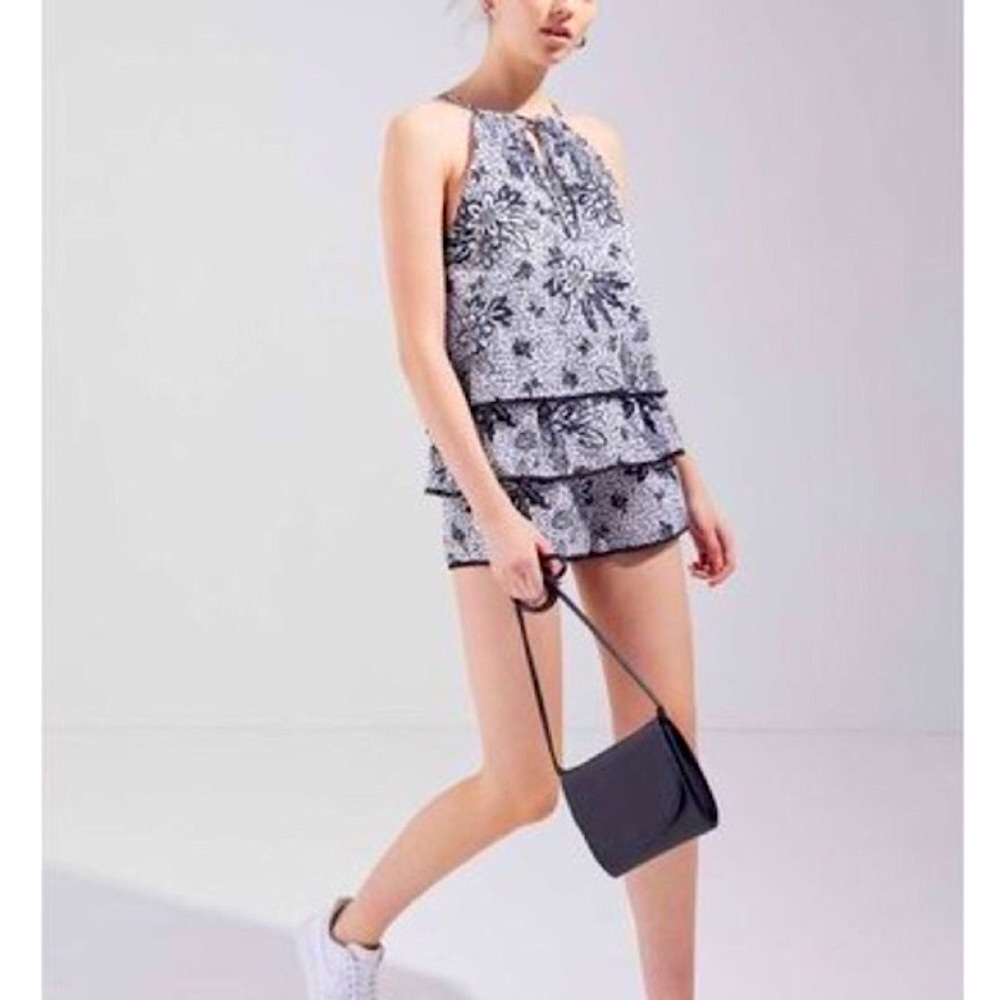 LAST CHANCE UO Kendal Tiered Romper NWT